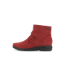 Bottilon bordeaux en cuir